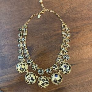 Kate Spade Animal Print Bauble Necklace